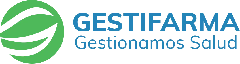 Logo de Gestifarma, una empresa de salud y farmacéutica